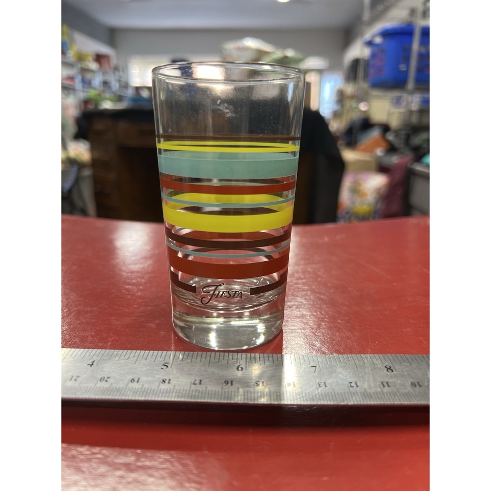 Fiesta Fiestaware Striped Juice Glass 4 1/4"
